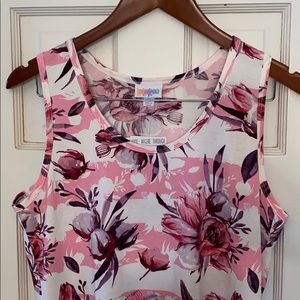 NWT LulaRoe Tank Top in bright pink